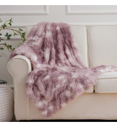 Decorative Extra Soft Faux Fur Throw Blanket 