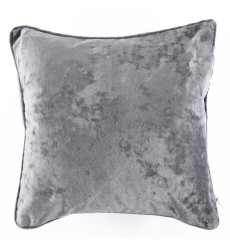 Luxury Crushed Velvet grey Home Decor Crushed Velvet Silver Scatter Cushions Cover In Stock