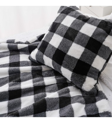 Top Seller Super Soft Extra Cozy Luxury Bedspread Blankets Decorative Rabbit Plaid Faux Fur Winter Throw Blanket Other Blanket