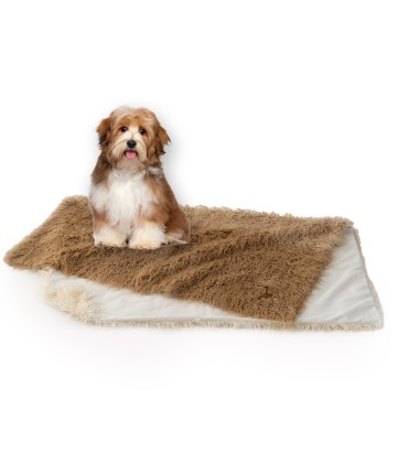 Shansi Tibetlamb Long-haired Curly Sheepskin Luxury Faux Fur Throw Blanket Long Fur Dog Blanket Pet Throws