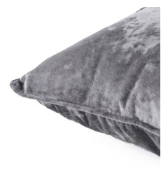 Luxury Crushed Velvet grey Home Decor Crushed Velvet Silver Scatter Cushions Cover In Stock