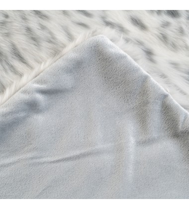 Luxury Faux Fur Throw Blanket Super Soft Oversized Thick Warm Velvet Reversible  Blanket Big Size For Winter