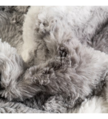 Decorative Soft Fluffy Faux Fur baby Throw Reversible Long Shaggy Cozy Furry Comfortable Microfiber  Plush Fuzzy Blanket