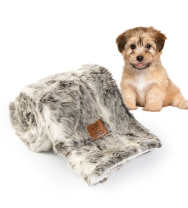 Shansi Tibetlamb Long-haired Curly Sheepskin Luxury Faux Fur Throw Blanket Long Fur Dog Blanket Pet Throws