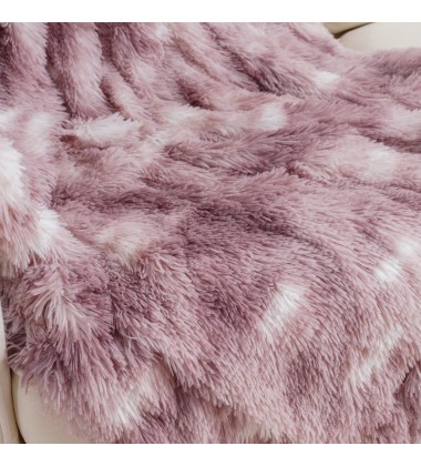 Decorative Extra Soft Faux Fur Throw Blanket 