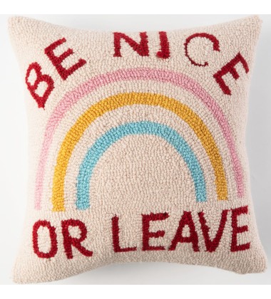 45X45 cm Light Colorful Rainbow Cotton Hook Pillow Child Decorative Cushion