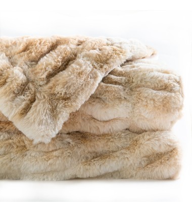 Modern Faux Fur Fuzzy Cozy Tie-dye Throw Blanket Throw Size Twin Size 60x80 inch Suitable for Fall Winter and Spring