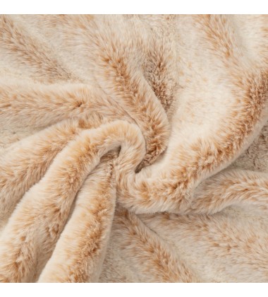 2 Tone PV Faux Fur Couch Cover Protector Bedding Waterproof Designer Soft Reversible Puppy Private Label Pet Dog Sherpa Blanket