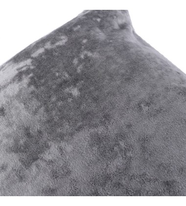 Luxury Crushed Velvet grey Home Decor Crushed Velvet Silver Scatter Cushions Cover In Stock