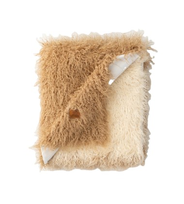 Shansi Tibetlamb Long-haired Curly Sheepskin Luxury Faux Fur Throw Blanket Long Fur Dog Blanket Pet Throws