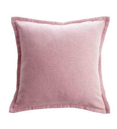 Fine Linen Cushion Cover, Soft Woven Fine purple Throw Pillow Case Sham Sofa Cushion Decoration Solid Color Pillowcase