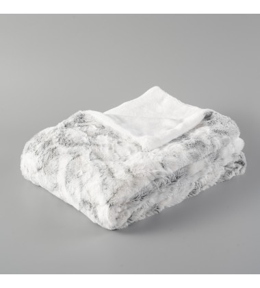 Luxury Fuzzy Super Soft Faux Fur Sherpa Blanket  Blankets for Winter