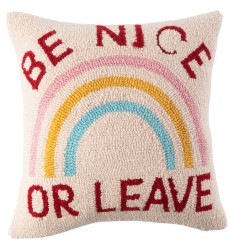 45X45 cm Light Colorful Rainbow Cotton Hook Pillow Child Decorative Cushion