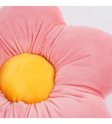 Flower Floor Pillow Seating Cushion Cute Room Decor Girls Teens Tweens & Toddlers Flower Pillow Round floor cushion For Reading