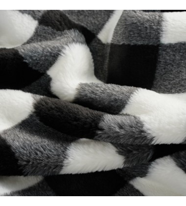 Top Seller Super Soft Extra Cozy Luxury Bedspread Blankets Decorative Rabbit Plaid Faux Fur Winter Throw Blanket Other Blanket