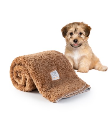 Waterproof Dog Blanket Soft Plush Throw Protects Bed Machine Washable Pup Protector Waterproof Throw Blanket