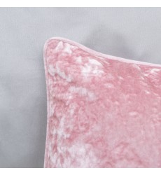  Hot Sale Plush pillow Fabric Crushed Velvet Pink Pillows Scatter Cushions For Home Decoration Velour pillow